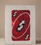 Haft Diamentowy UNO Reverse - Zestaw Diamond Painting